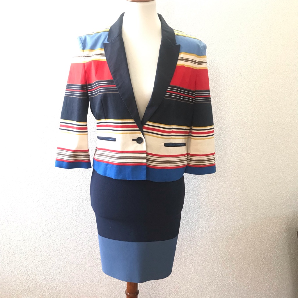 Multicolor Short Jacket